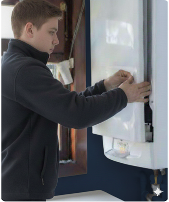 Technicien htension electricite chauffe eau